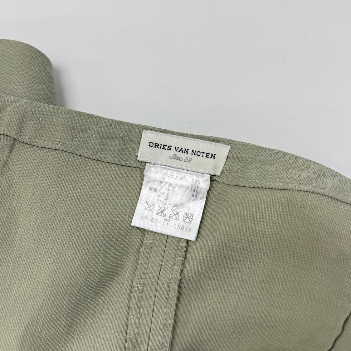 Dries Van Noted leather belted skirt 상품이미지8