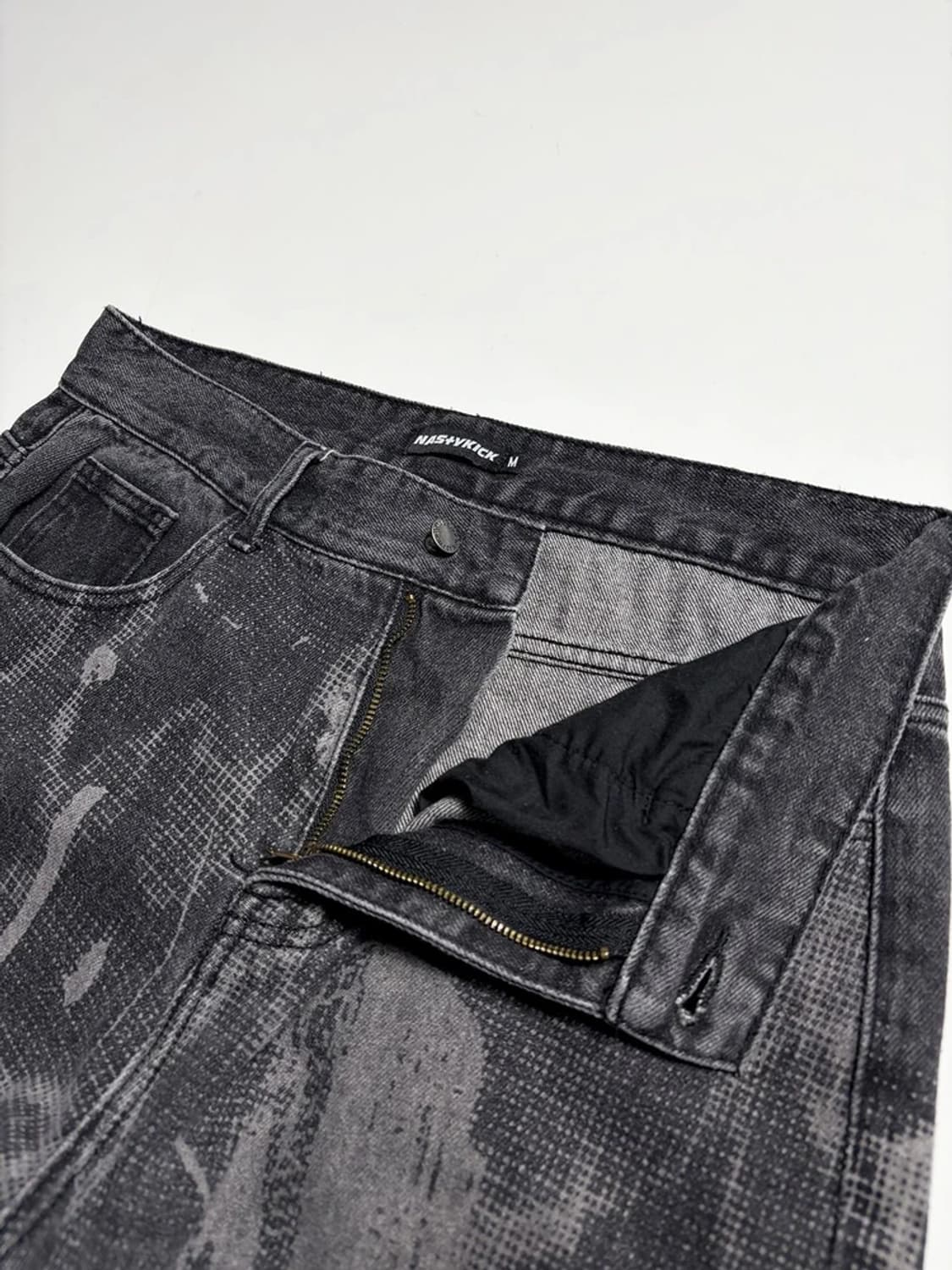 네스티킥 NASTYKICK 시티스케이프 데님 팬츠 R2065 상품이미지3