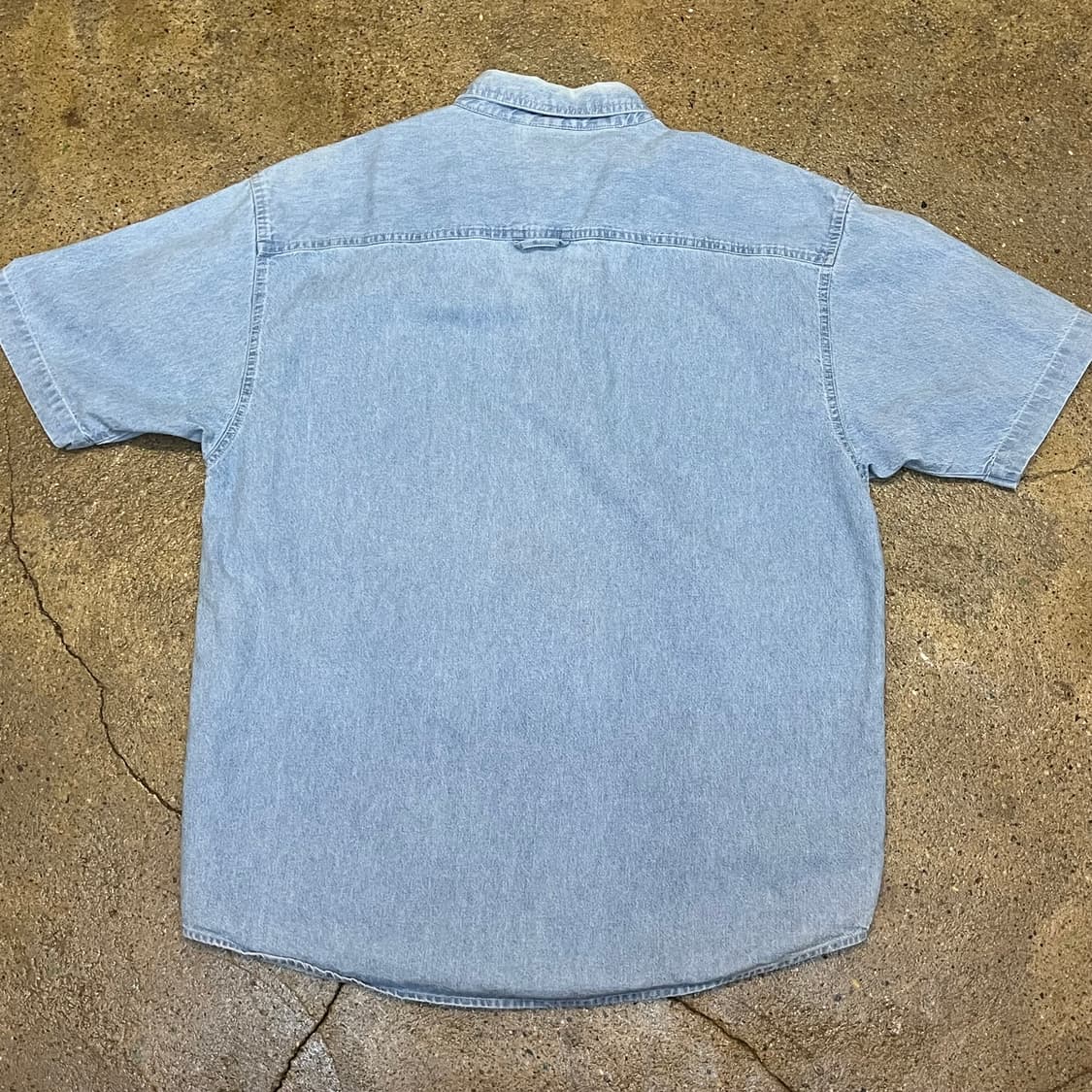 미국 빈티지 할리 데이비슨 데님 반팔 셔츠 상품이미지7