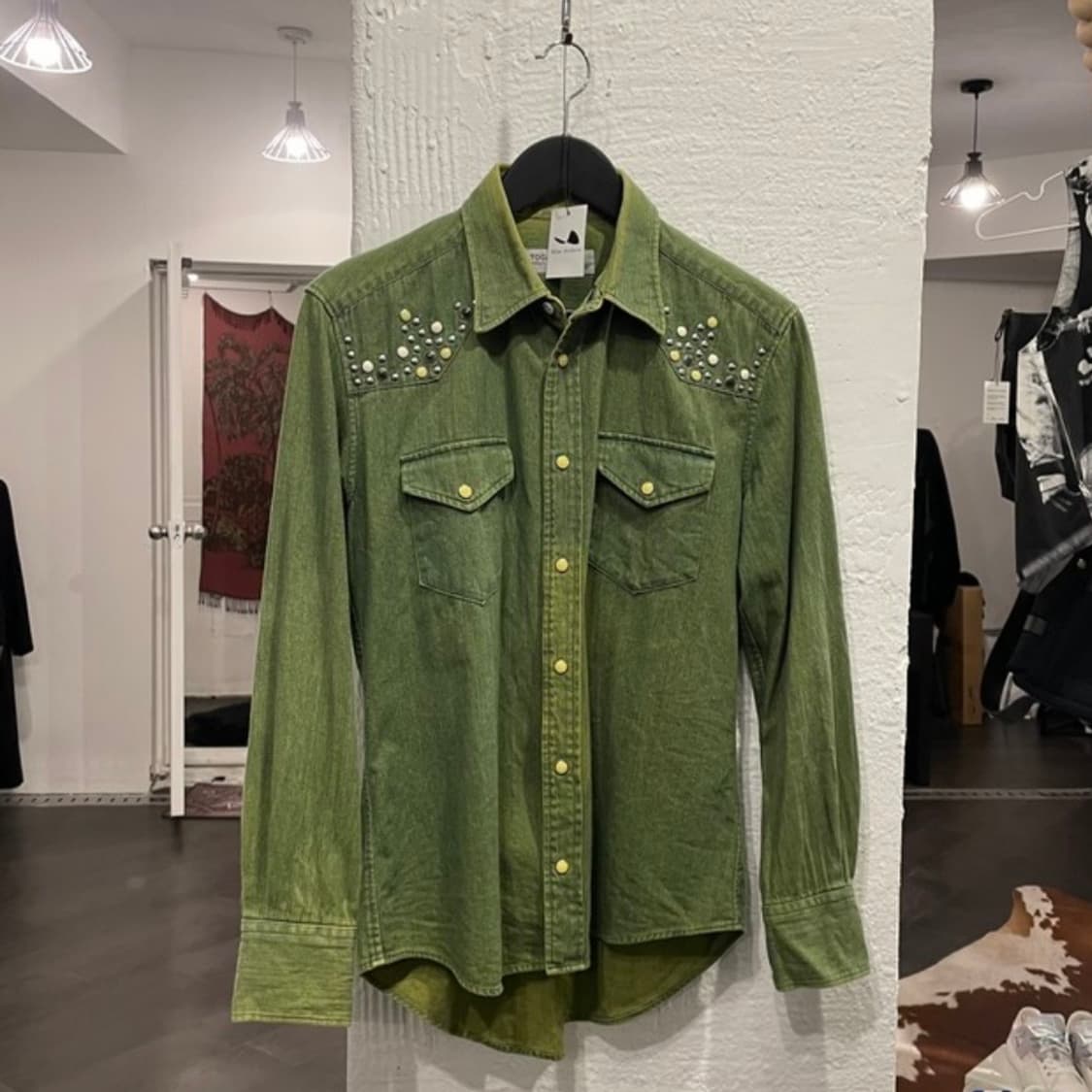 토가 비릴리스 웨스턴 스터드 셔츠 상품이미지2