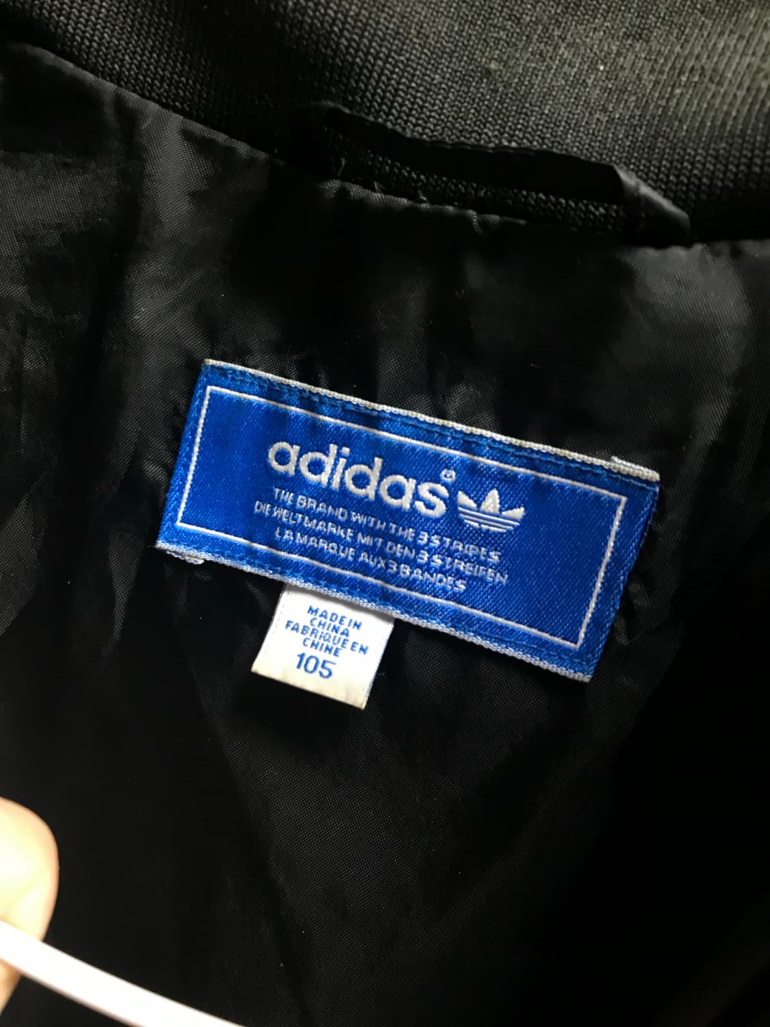 아디다스 배색 패딩 상품이미지2