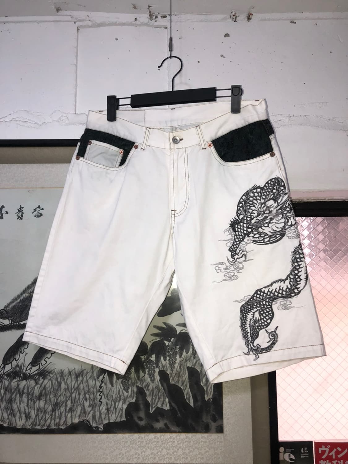 Script 花旅楽団 Oriental Dragon Pants - 32 상품이미지2