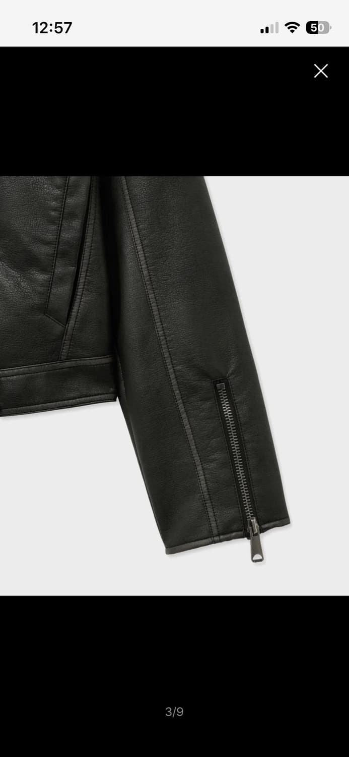 브이투 워시드 라이더자켓 상품이미지3