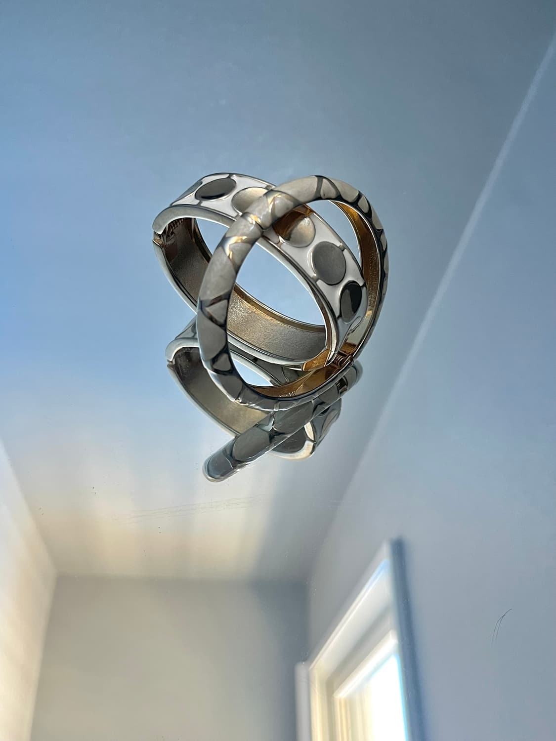 화이트 뱅글 팔찌 상품이미지4