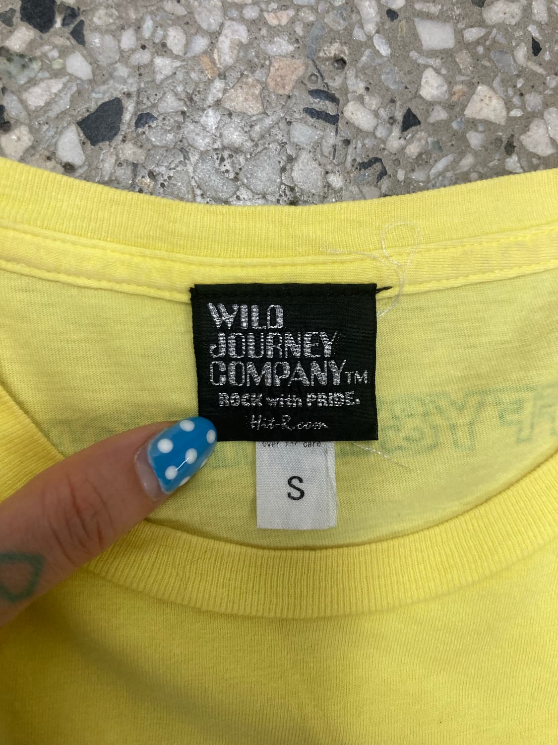 WILD JOURNEY COMPANY 노랑 반팔티 상품이미지4