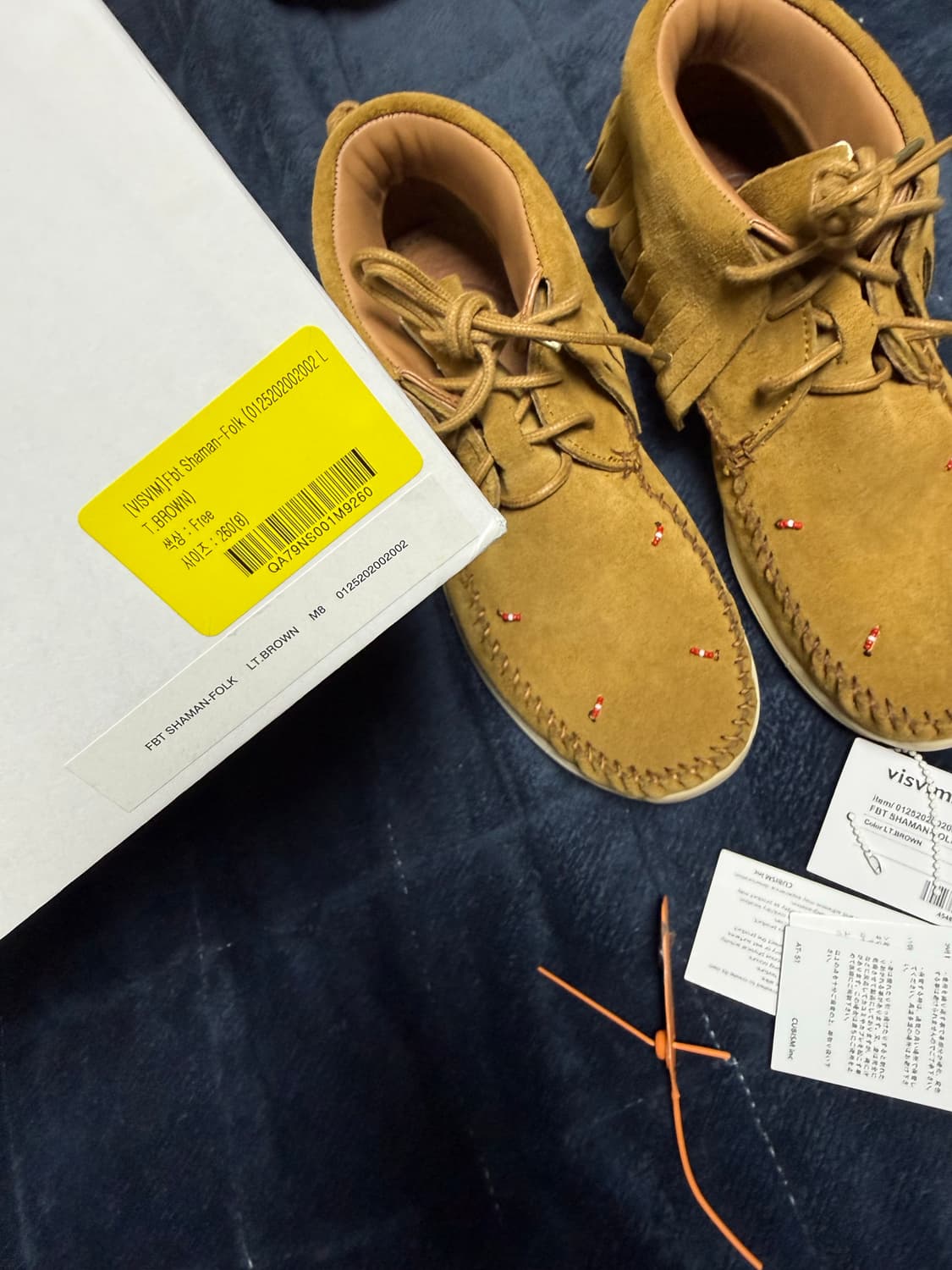 [8][new] 25FW 비즈빔 FBT 샤먼포크 라이트브라운 visvim 상품이미지2