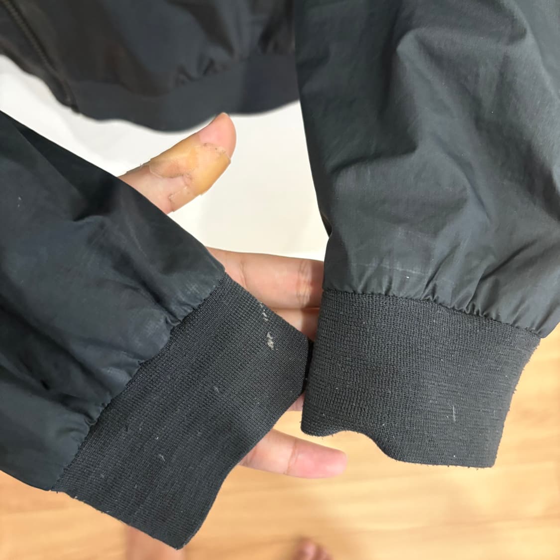 나이키 바람막이 후드 블랙 L 상품이미지5