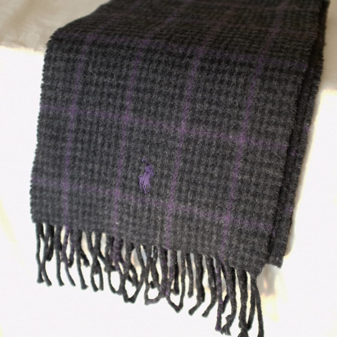 2000’s Polo Reversible Wool Mufler 상품이미지1