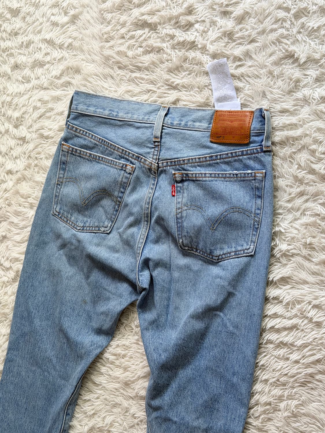 오리지널 메이드 인 USA 빈티지 501® S 스키니 데님 상품이미지5