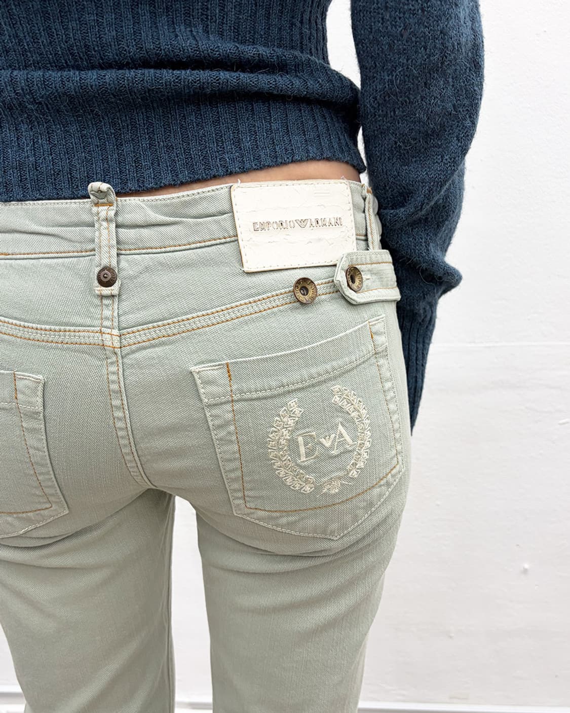 엠포리오 아르마니 어드저스터블 데님 팬츠 상품이미지4