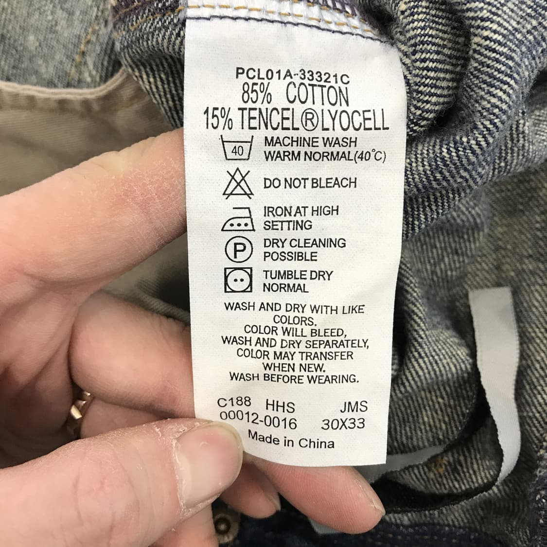 리바이스 엔지니어드 해골자수 데님진 [30인치] 상품이미지7