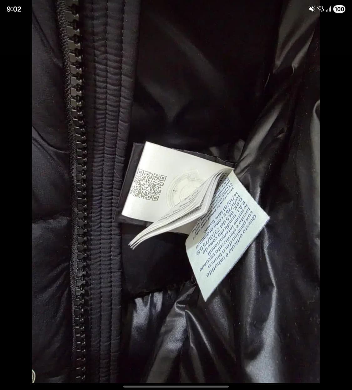 몽클레어 마야 70 후드 쇼트 다운 자켓 블랙 (25fw) 4사이즈 상품이미지6