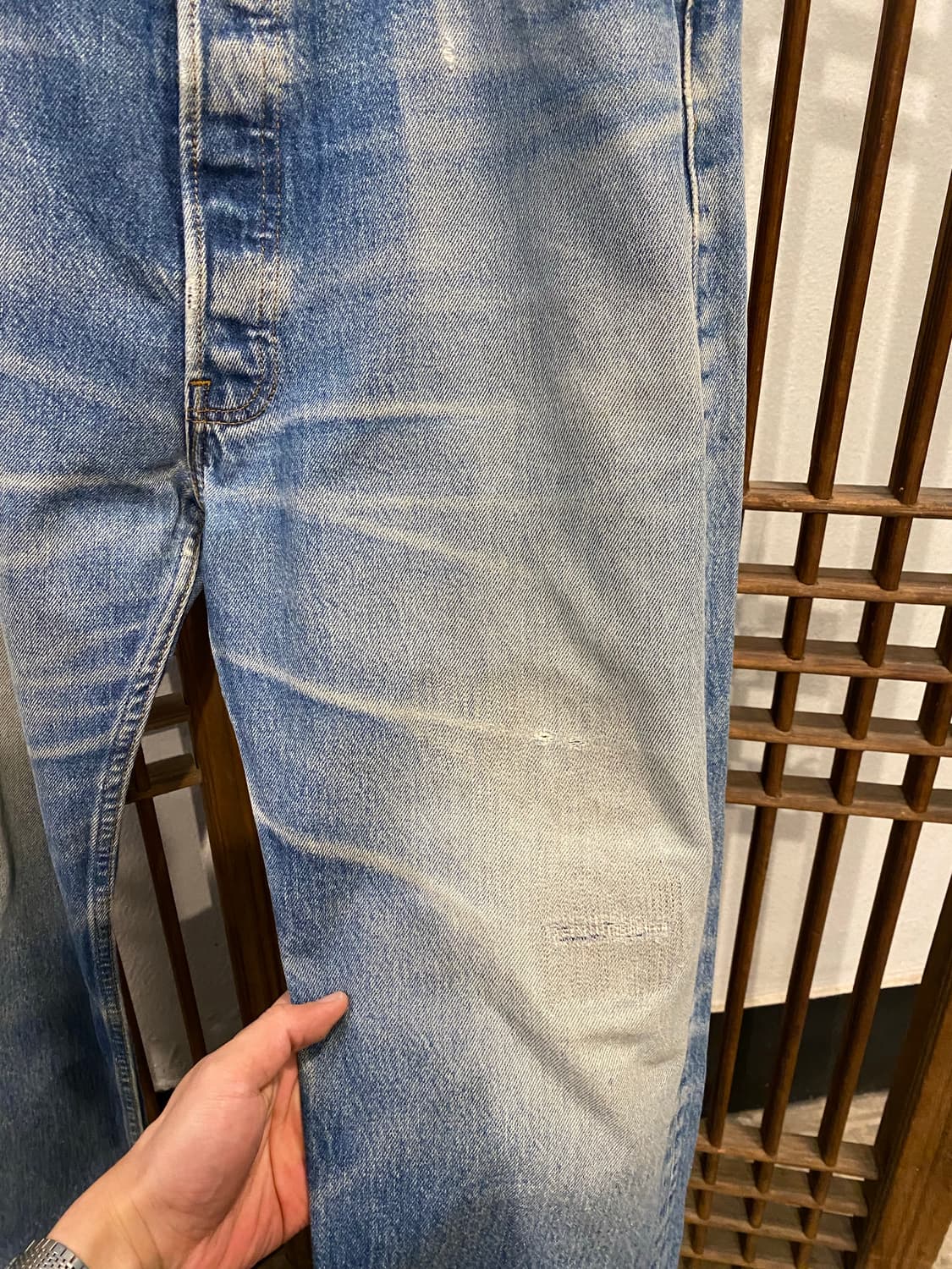 90S LEVI’S 501 USA 팬츠 35” 상품이미지4