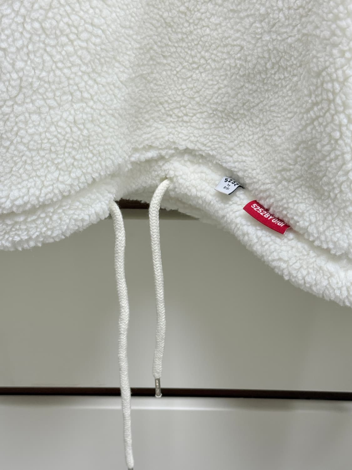 oioi 오아이오아이 양털 후리스 여성 후드티셔츠 Free 상품이미지3