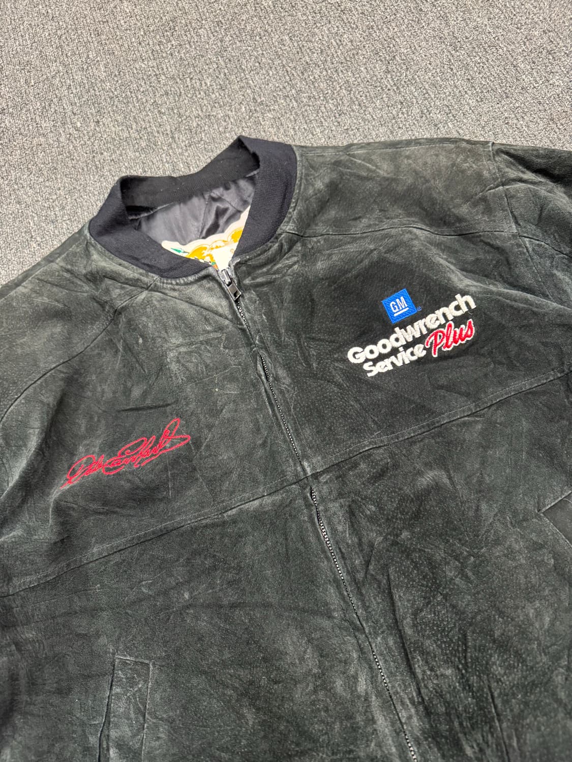 S)제프 해밀턴 빈티지 GM 굿렌치 서비스 플러스 레이싱 자켓 상품이미지3