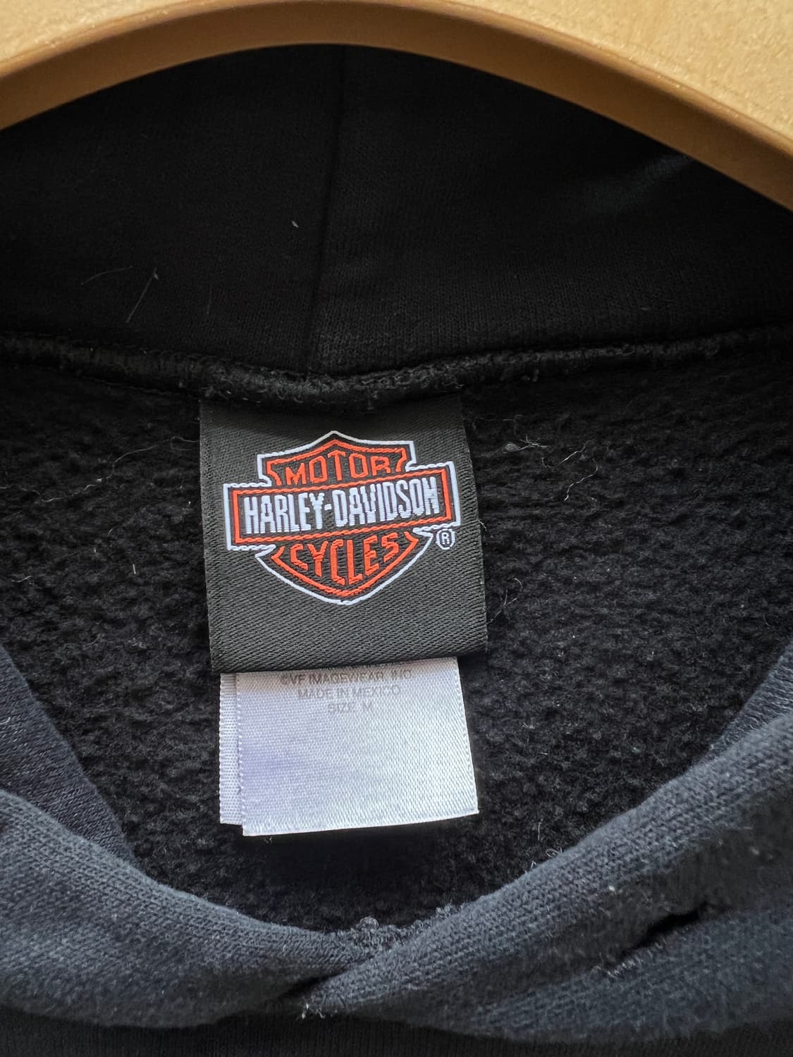 할리데이비슨 블랙 후드티 대한민국 상품이미지4