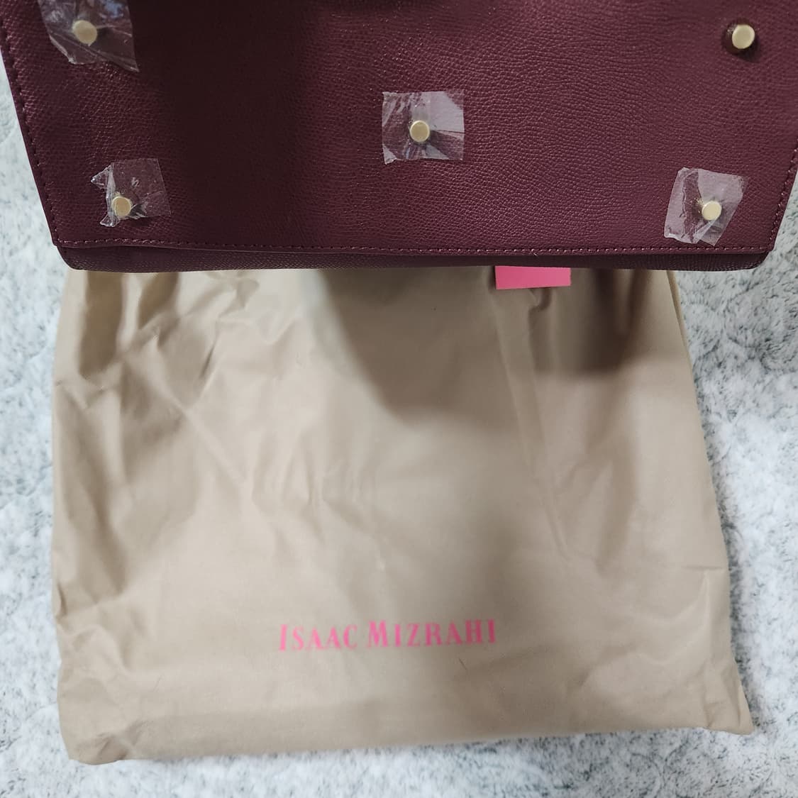 J463 Isaac Mizrahi 소가죽 토트백 가방
 상품이미지4