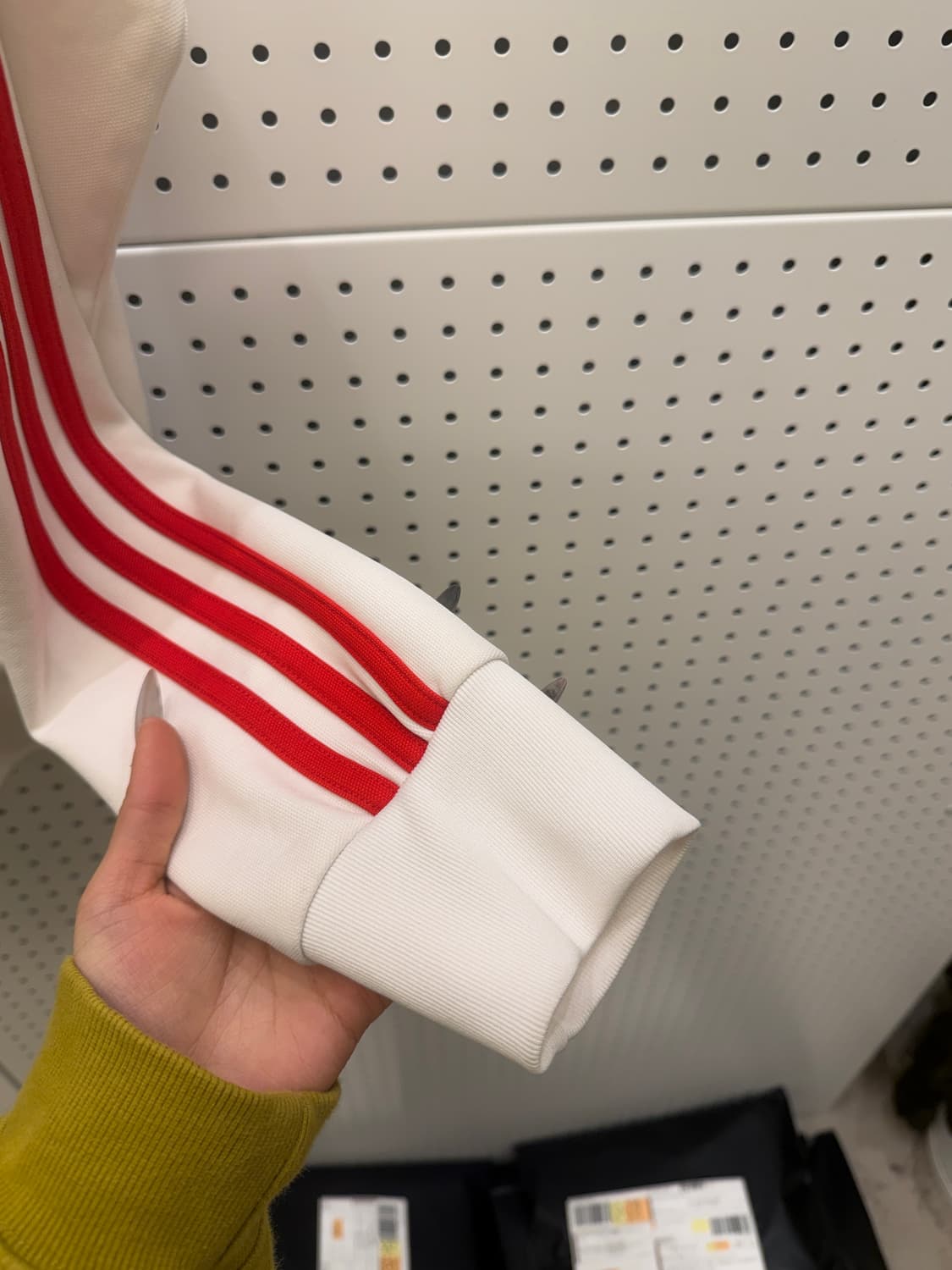 00s 아디다스 올드스쿨 흰빨 트랙탑 져지   상품이미지3