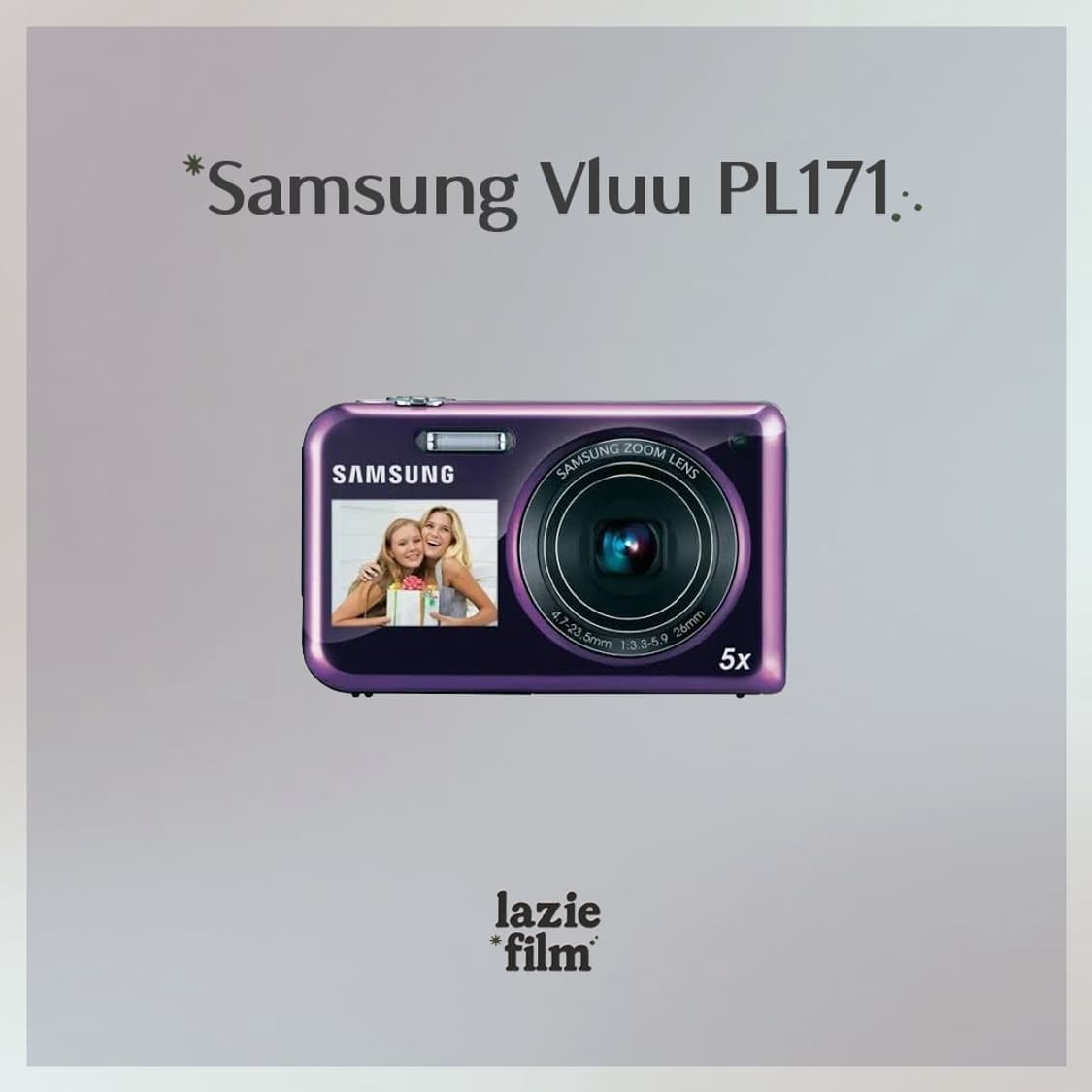 셀카✧･ﾟSamsung VLUU PL171 삼성 한효주디카 디카 상품이미지1