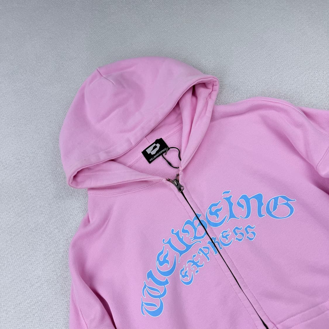 웰빙익스프레스 Fancy Hoodie Pink 상품이미지3