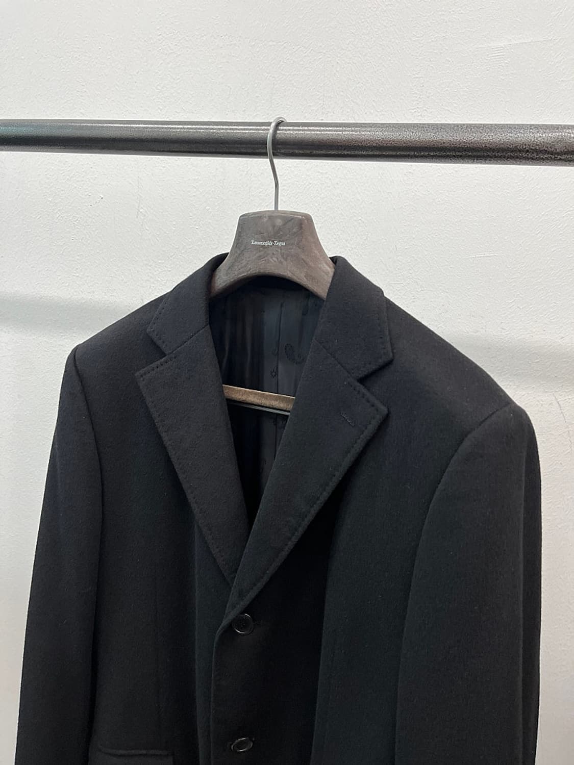 100-105) 로로피아나 원단 캐시미어100% 코트  상품이미지2