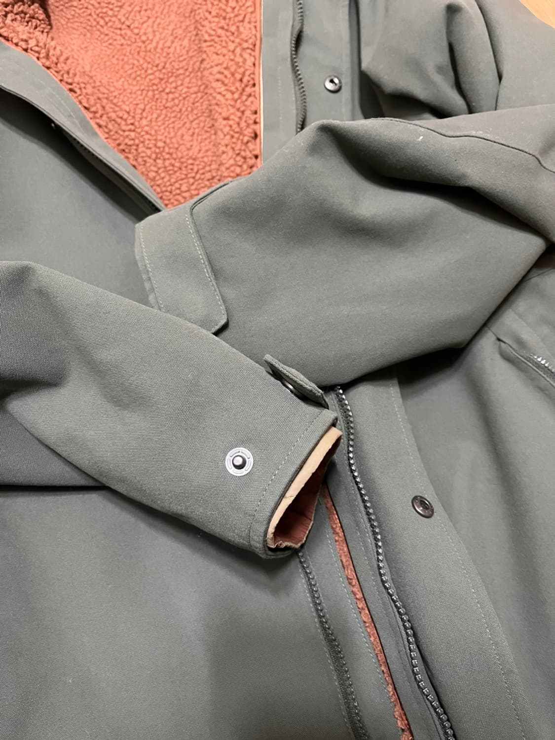 파타고니아 3 in 1 양털 패딩 방수 자켓 후드 사파리 플리스 후디 상품이미지5