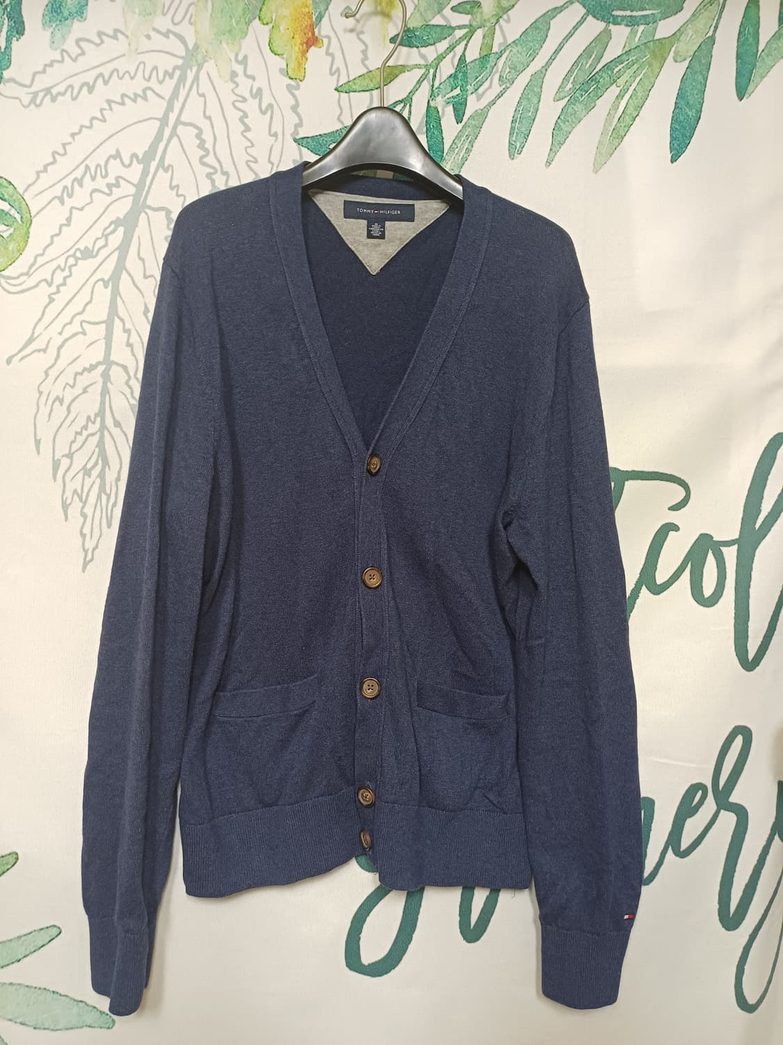 타미힐피거 네이비 가디건 상품이미지1
