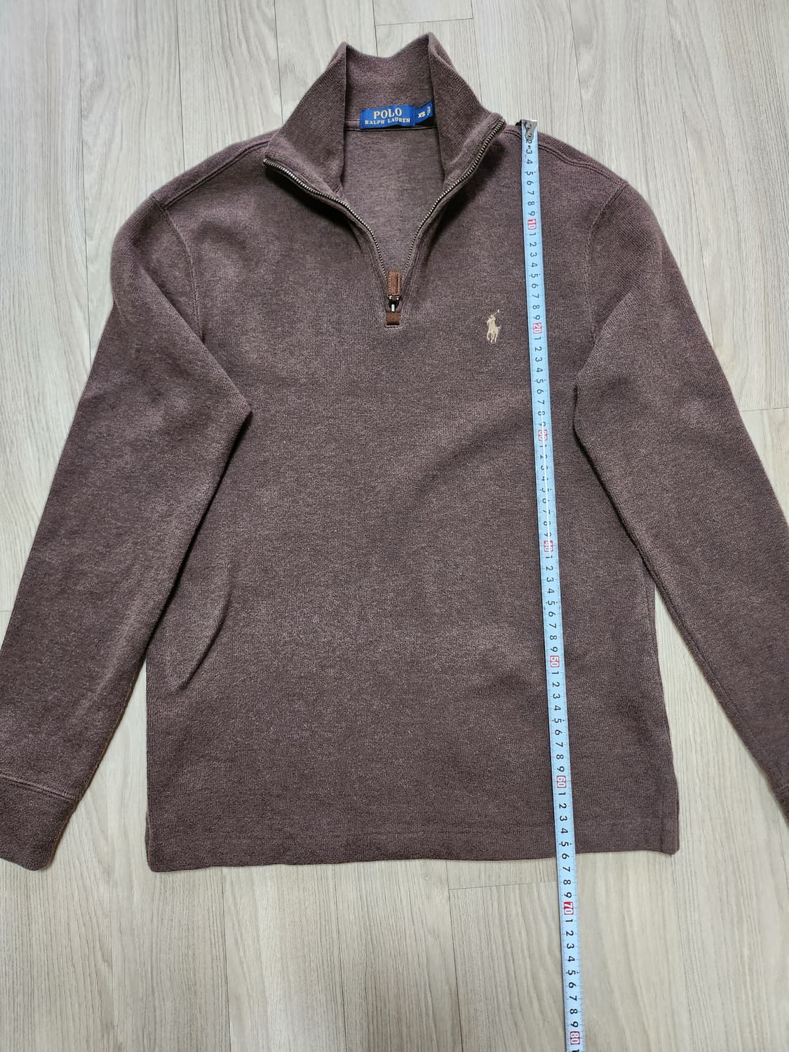 폴로랄프로렌 하프집업티셔츠 (XS 상품이미지4