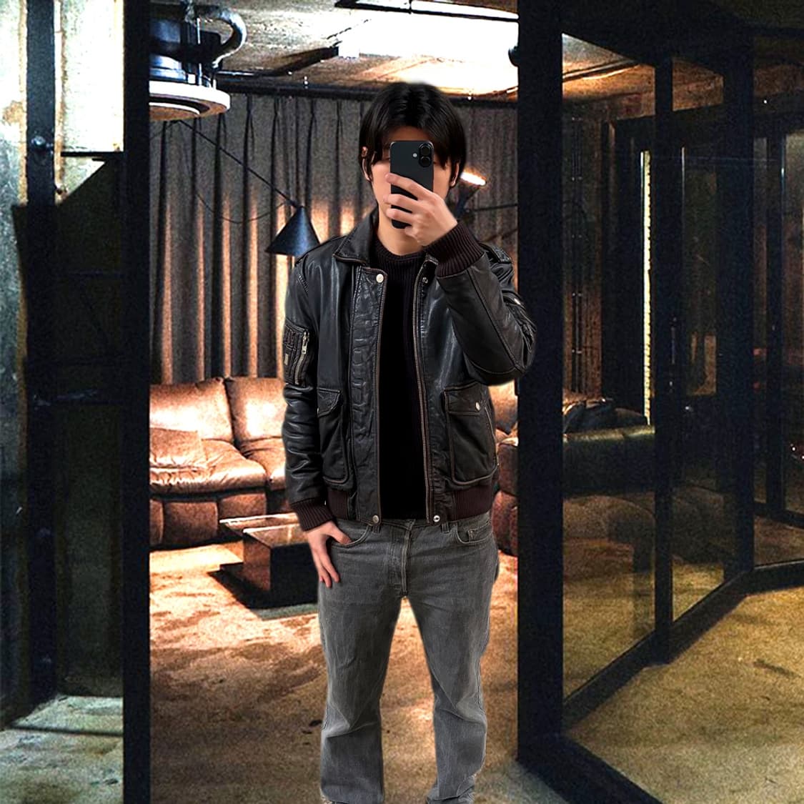 디젤 램스킨 G-1 자켓 [L] 상품이미지2