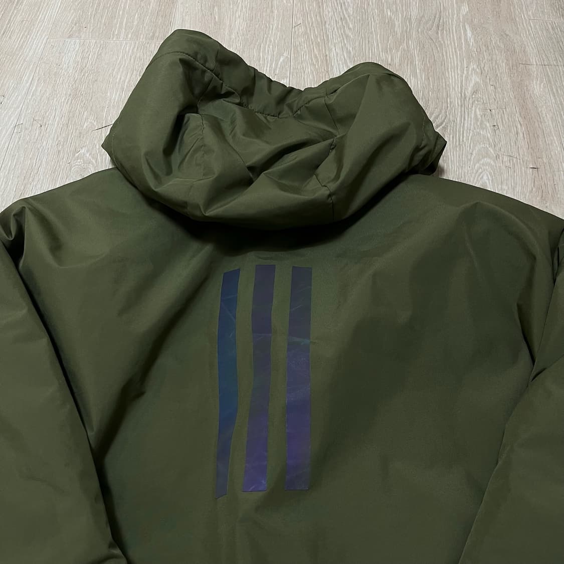 아디다스 남성 라이트 다운 바람막이 경량 점퍼 XL/105  상품이미지5