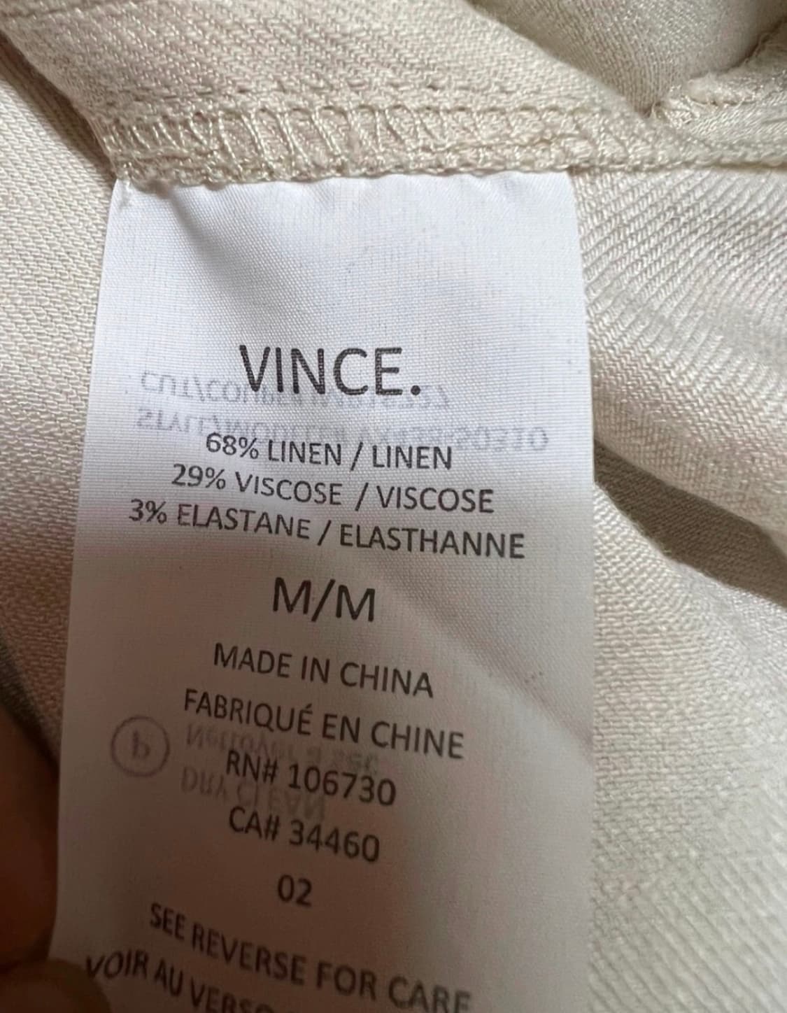 빈스 vince 린넨 원피스 상품이미지4