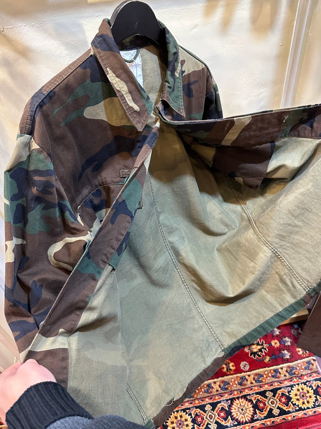 이탈리아군 우드랜드 필드자켓 상품이미지5