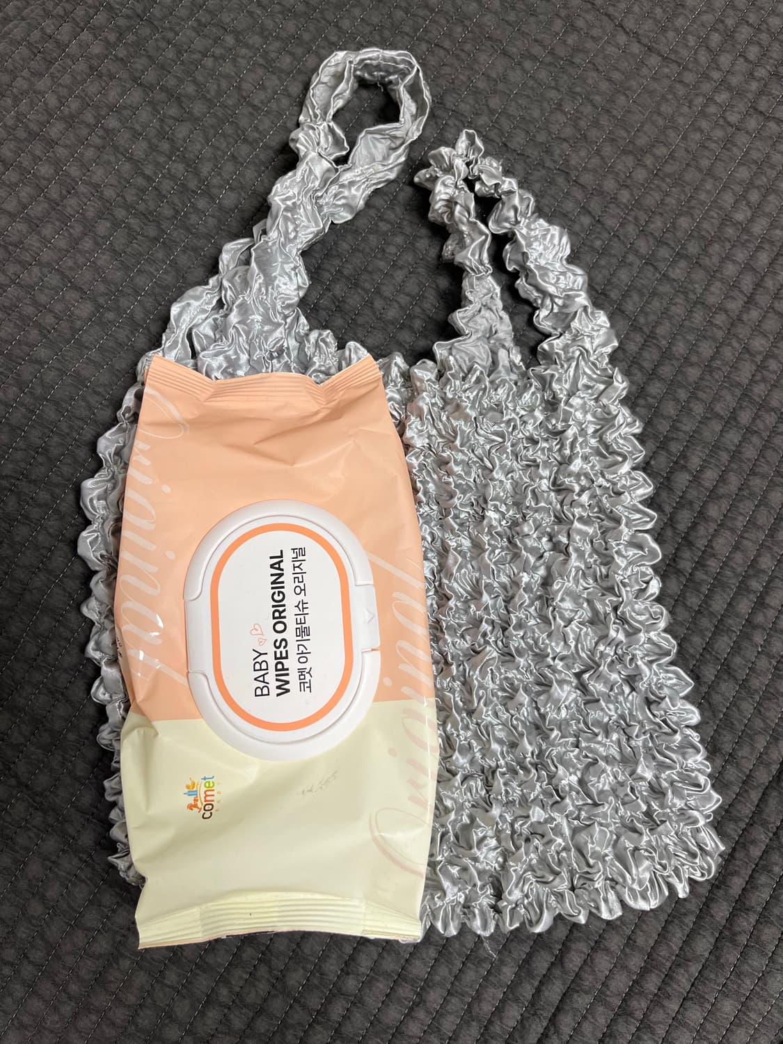 빈티지 은색 가방 상품이미지3