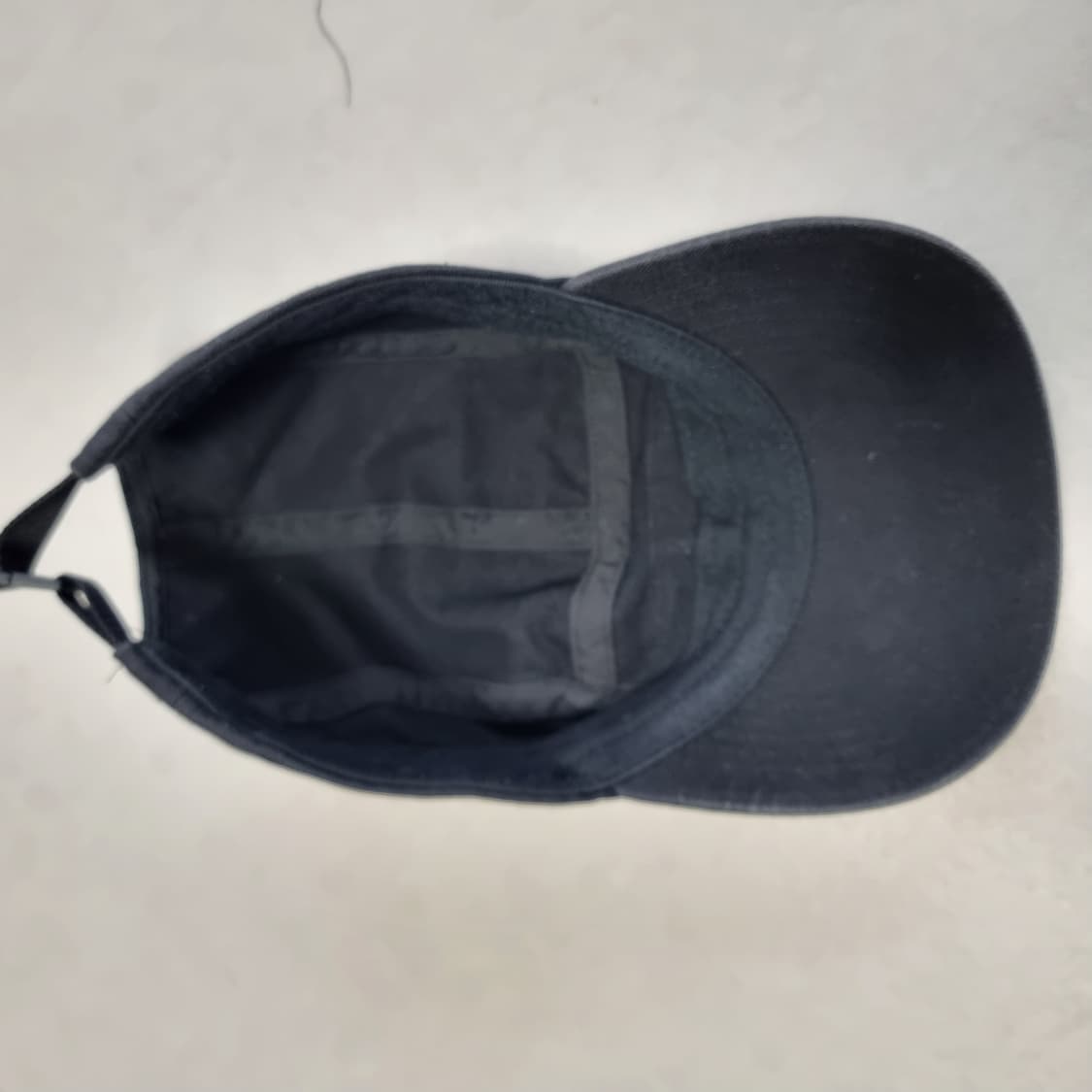 Supreme 블랙 데님 캠프캡 상품이미지5