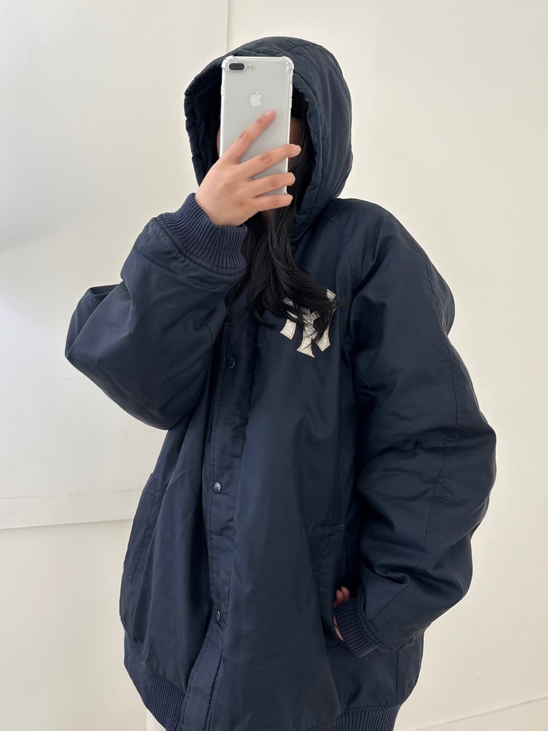 Mlb 대대장 후드 점퍼 상품이미지1