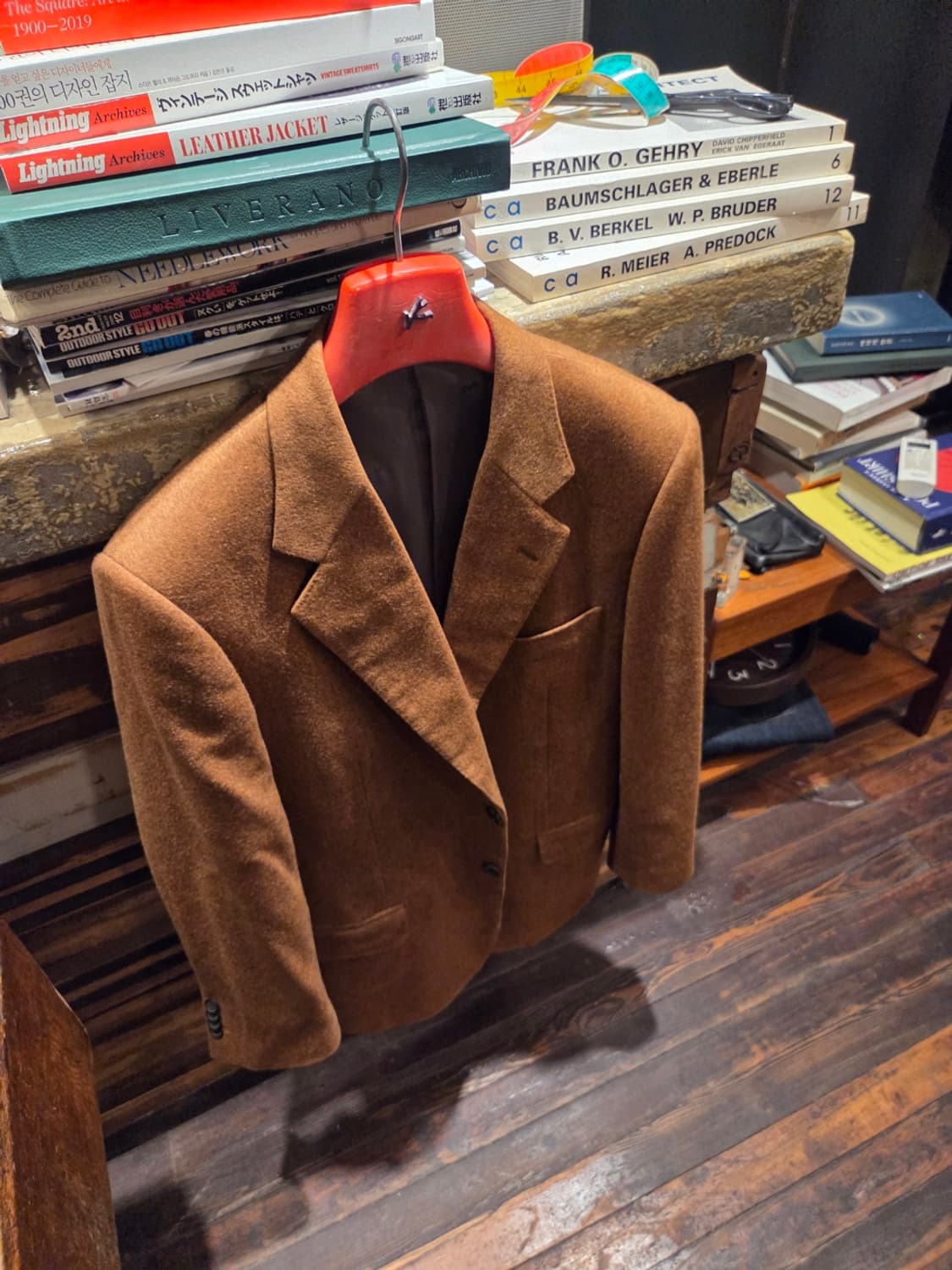 이브생로랑 카멜헤어 자켓 상품이미지3