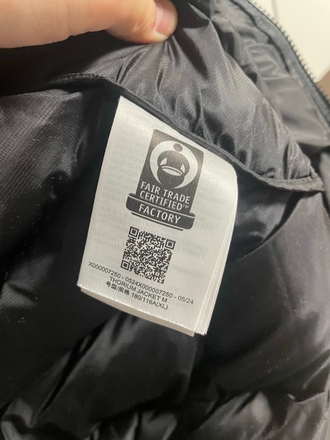 아크테릭스 토륨 자켓 블랙 xl 상품이미지3