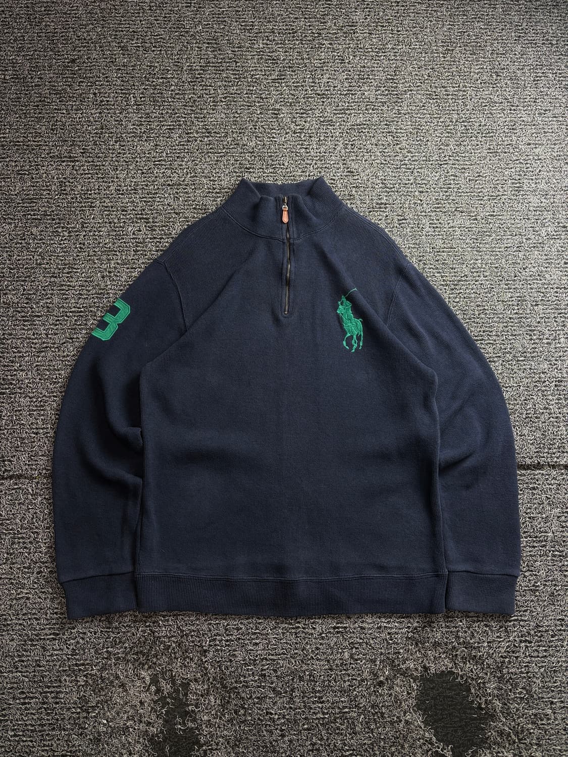 폴로 랄프로렌 빅포니 반집업 니트 3349 상품이미지2