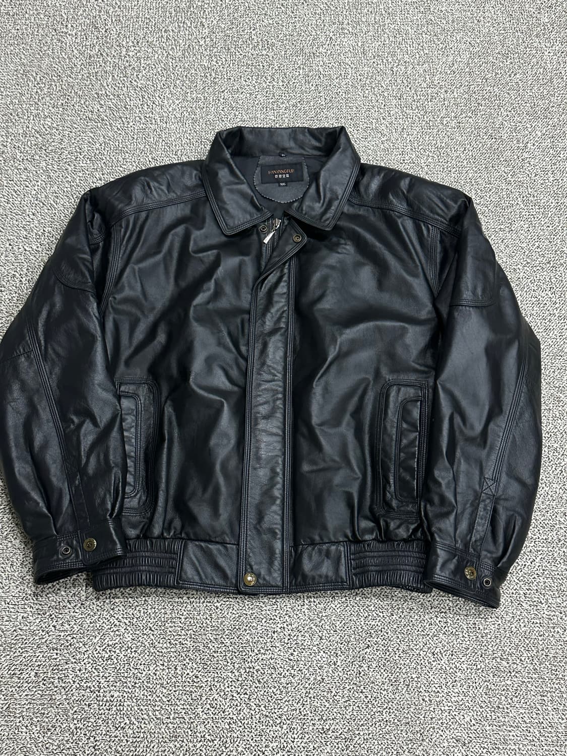 한양모피 가죽 블루종 105 상품이미지1