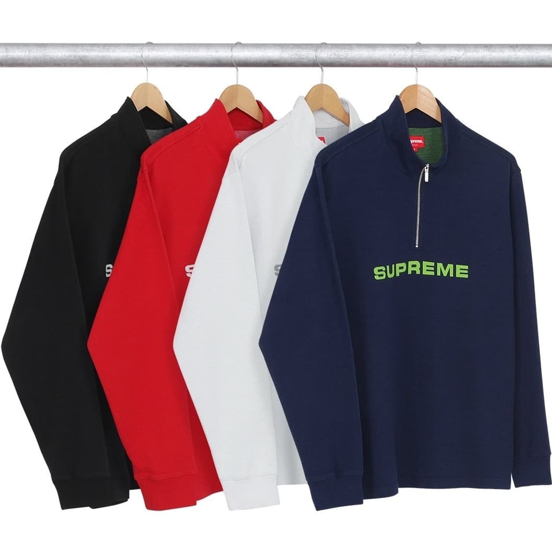 슈프림 자카드 하프 집업 상품이미지4