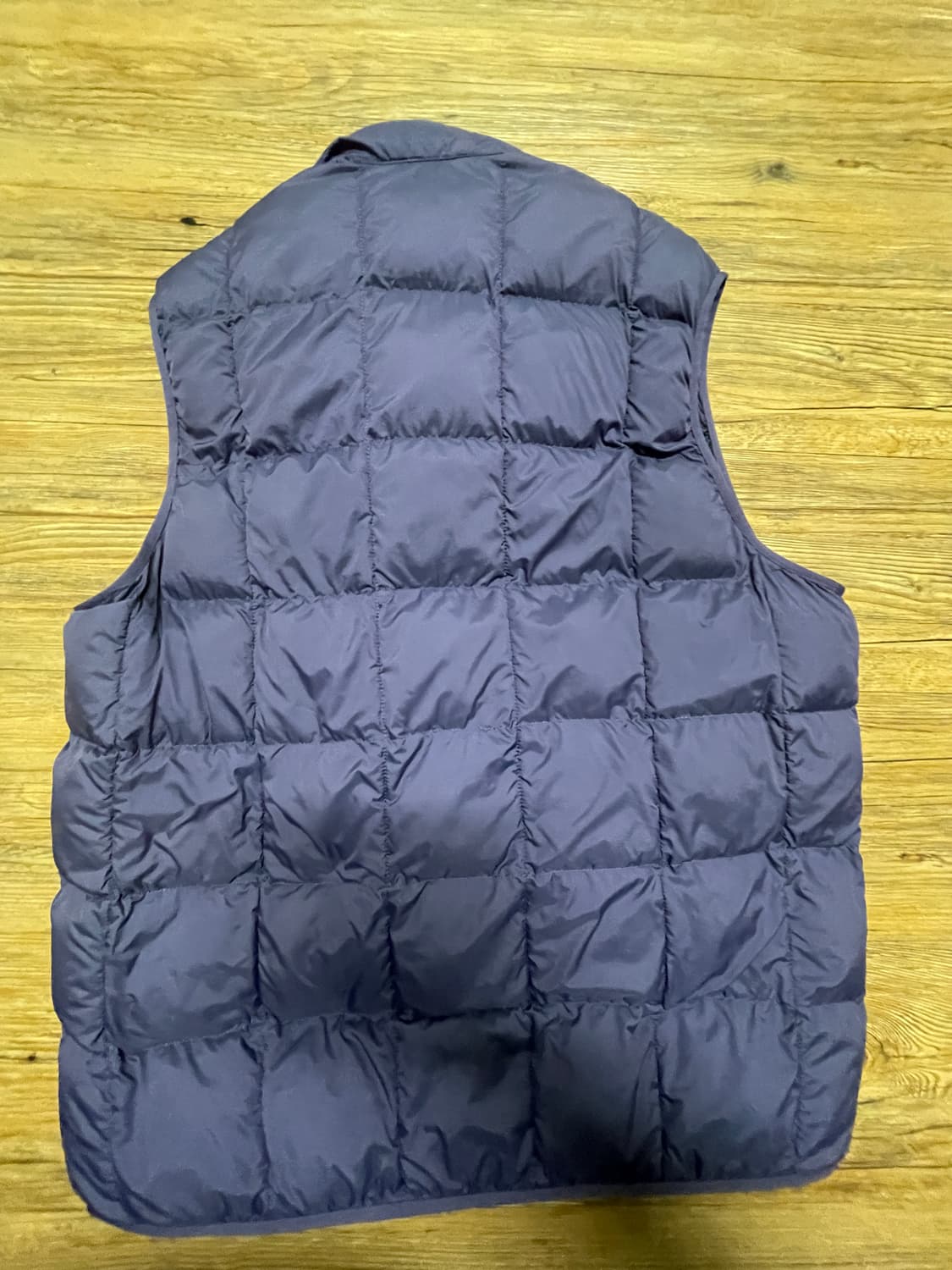 유니클로 PUFFTECH베스트 퍼플 L 상품이미지4