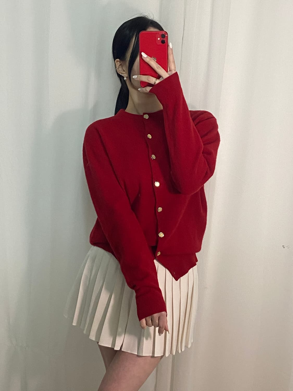 버버리 금장 기마로고 가디건 상품이미지3