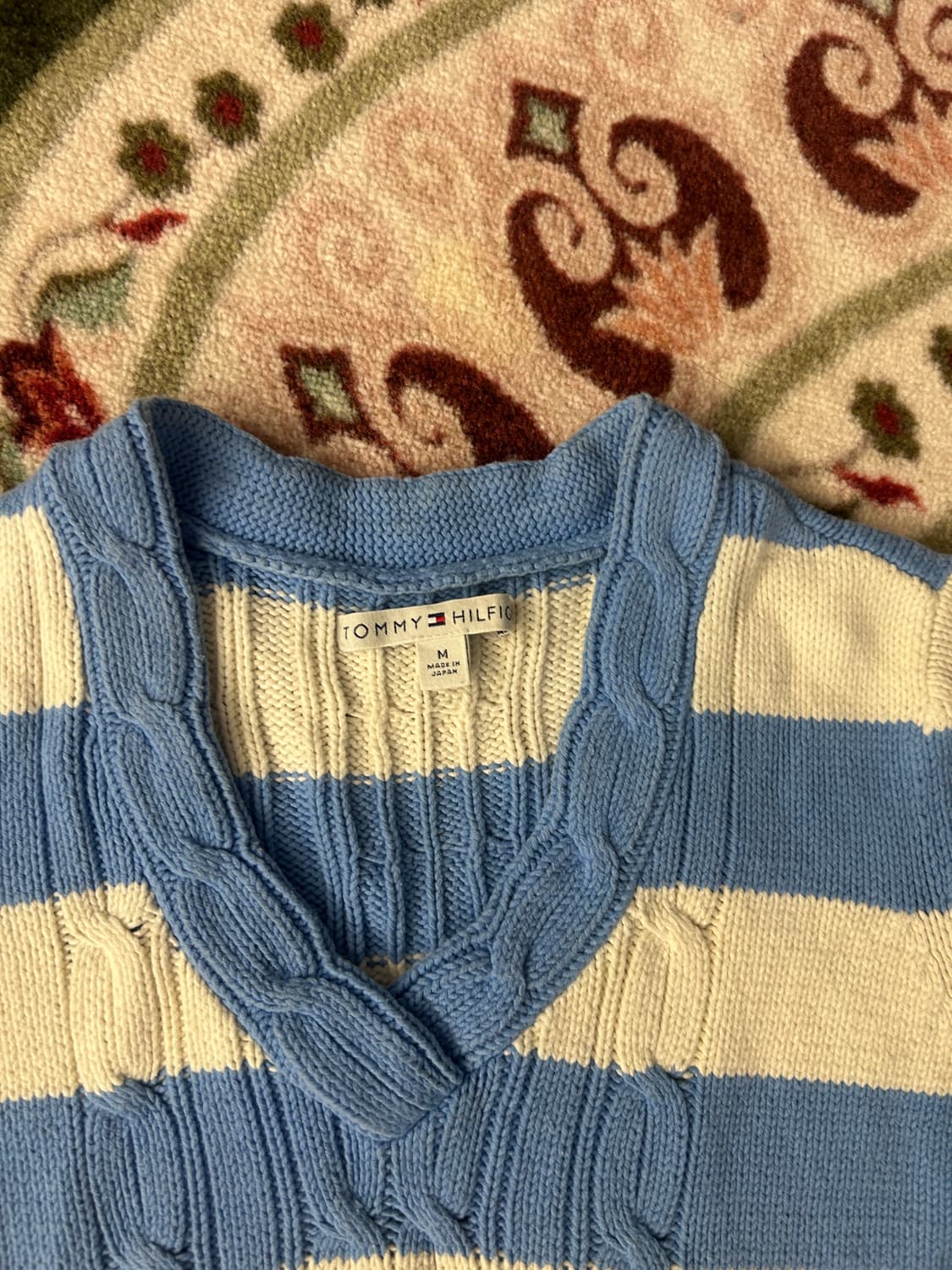 타미힐피거 단가라 니트  상품이미지3