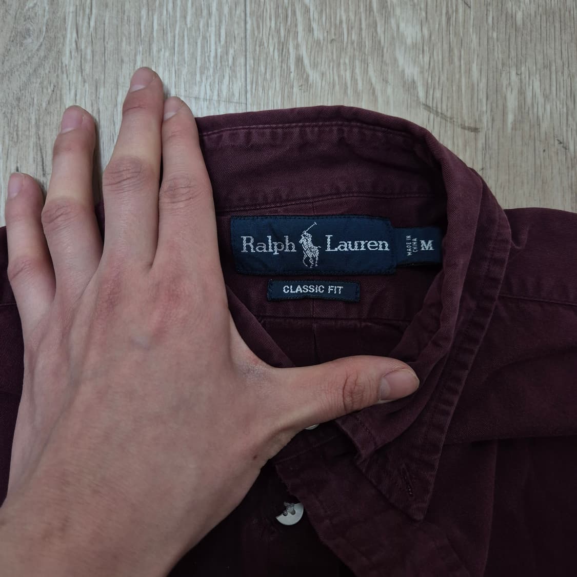 폴로 랄프로렌 스몰포니 클래식핏 버튼 다운 셔츠 M(95) 상품이미지6
