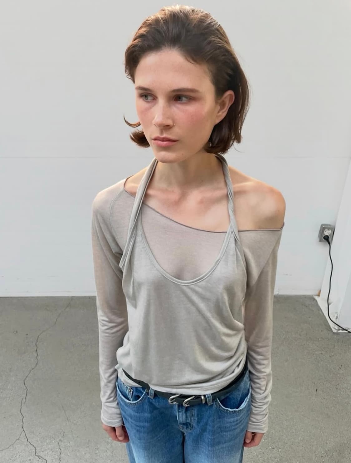 꼬임 티셔츠 상품이미지3