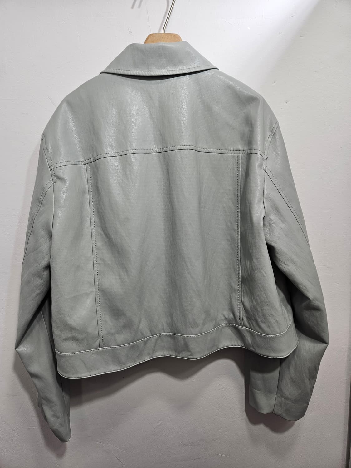 리스트(LIST) 숏 에코 가죽 자켓 상품이미지9