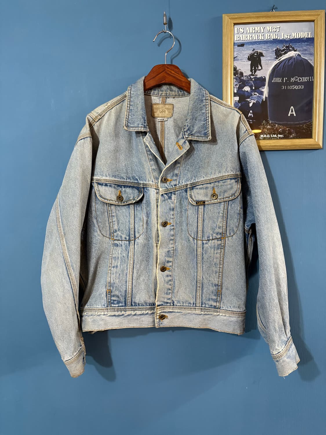 80‘s Vtg Lee denim jacket.  상품이미지1
