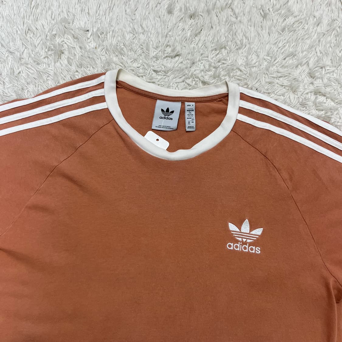 Adidas apricot ringer tee 상품이미지5