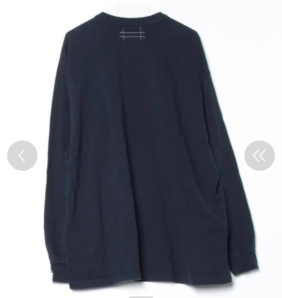 CAHLUMN 칼럼 맨투맨 오버사이즈 롱슬리브 상품이미지3