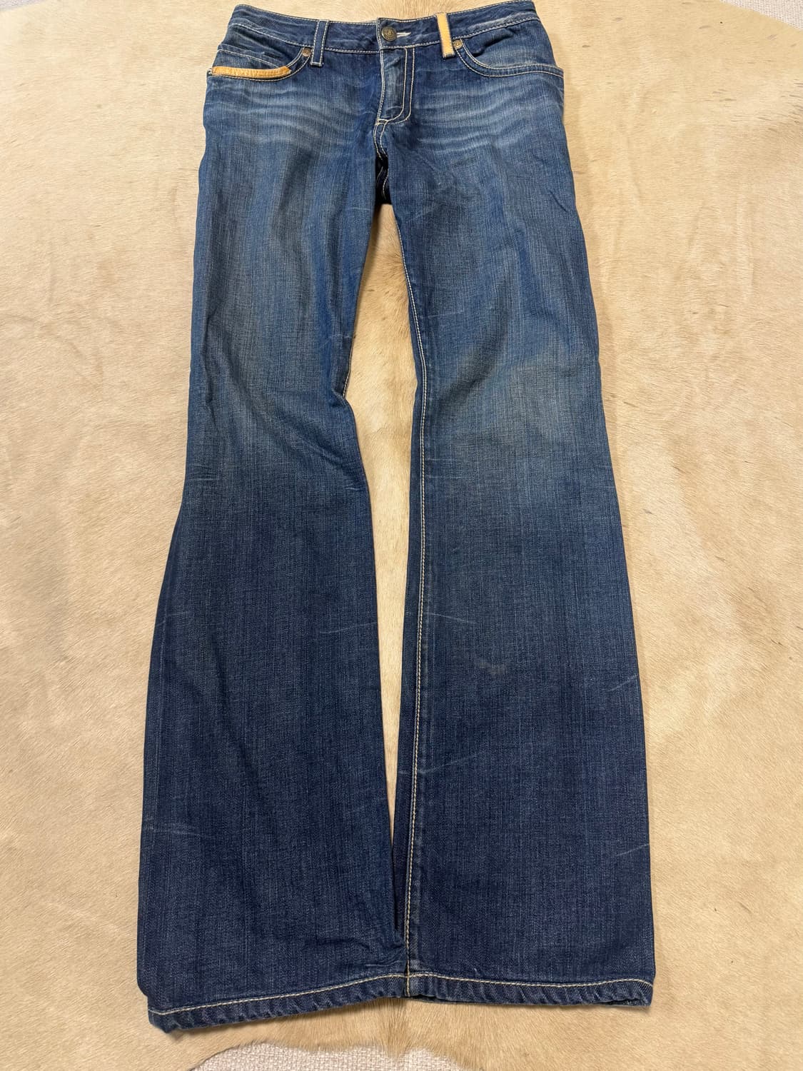 포켓디테일 데님 진 상품이미지3